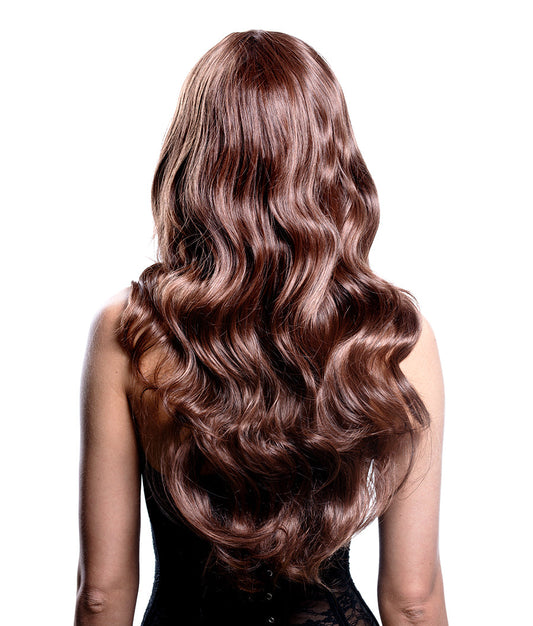 Wavy Hair Extension Brown